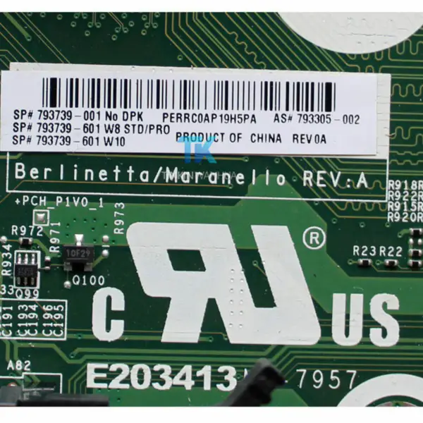 Płyta główna HP 793741-001 MicroATX