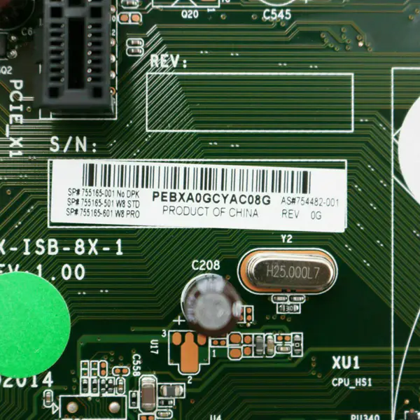 Płyta główna HP 754482-001 202 G2 FX-ISB-8X-1 H81