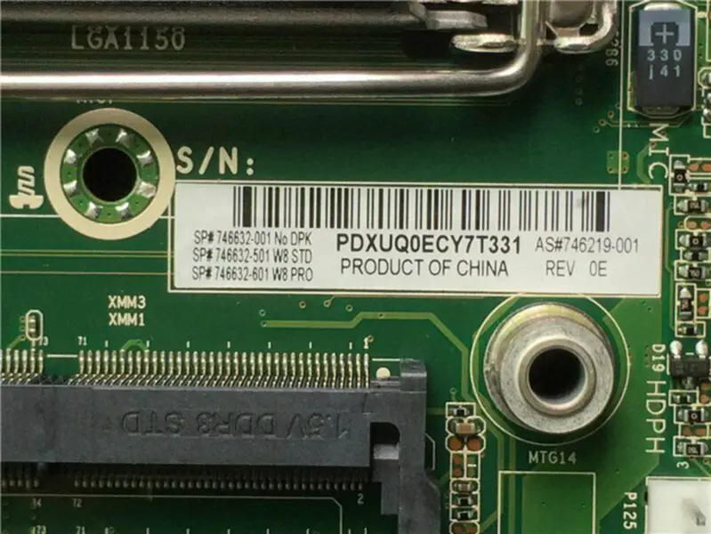 Płyta główna HP 746219-001