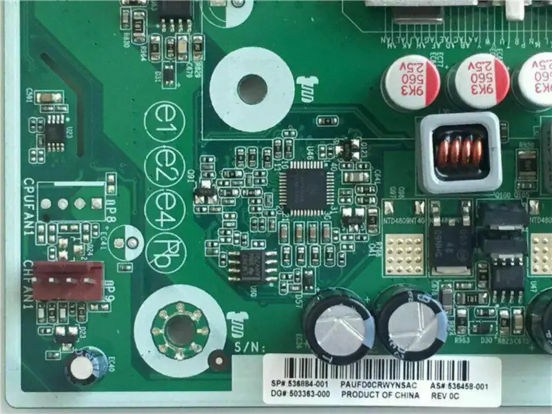 HP 536458-001 Płyta główna HP Compaq 8000 Elite 775 pin Q45 Płyta główna