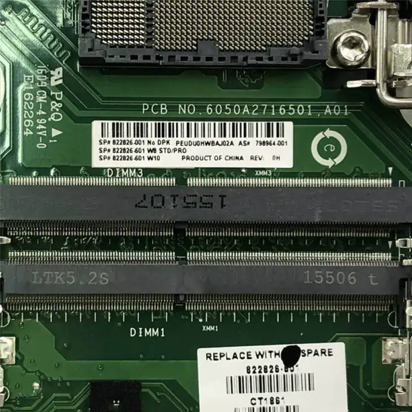 Płyta główna HP 822826-001798964-001