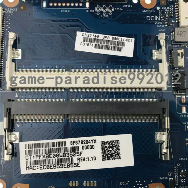 Płyta główna HP 858034-001