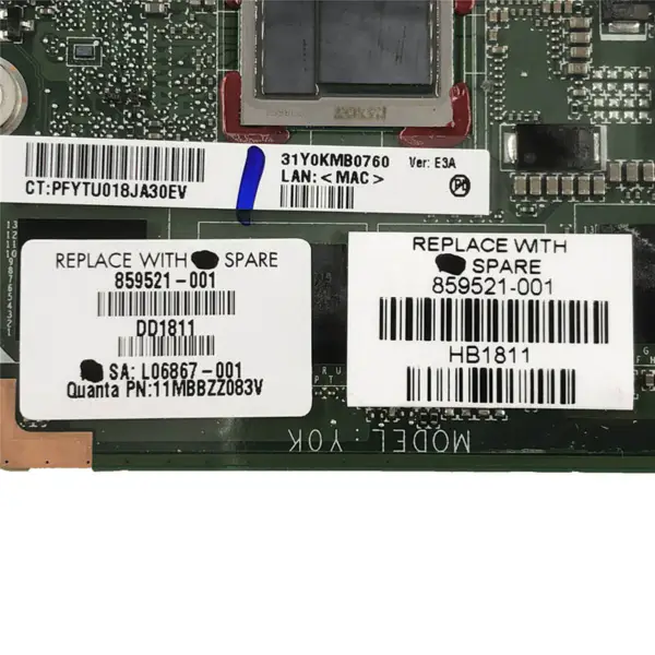 Płyta główna HP 829521-001