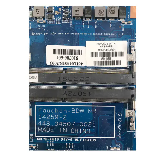 Płyta główna HP 809842-001