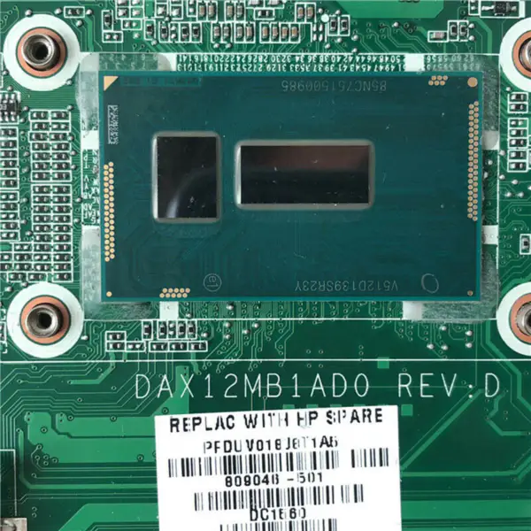 Płyta główna HP DAX12MB1AD0809046-501