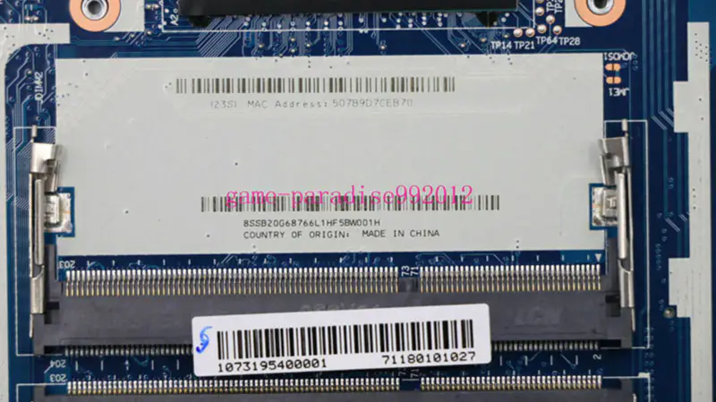 Płyta główna Lenovo 00HT660