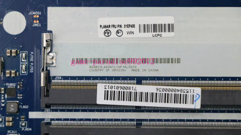 Płyta główna Lenovo 01EP400