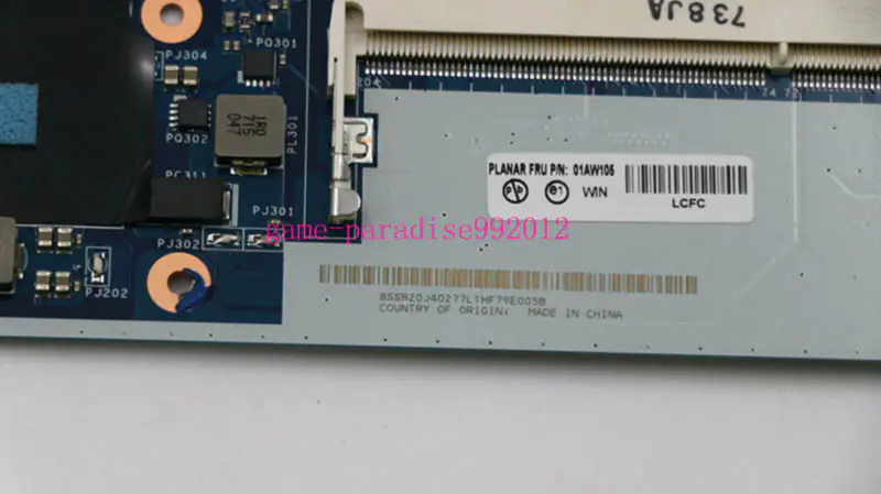 Płyta główna Lenovo 01AW105