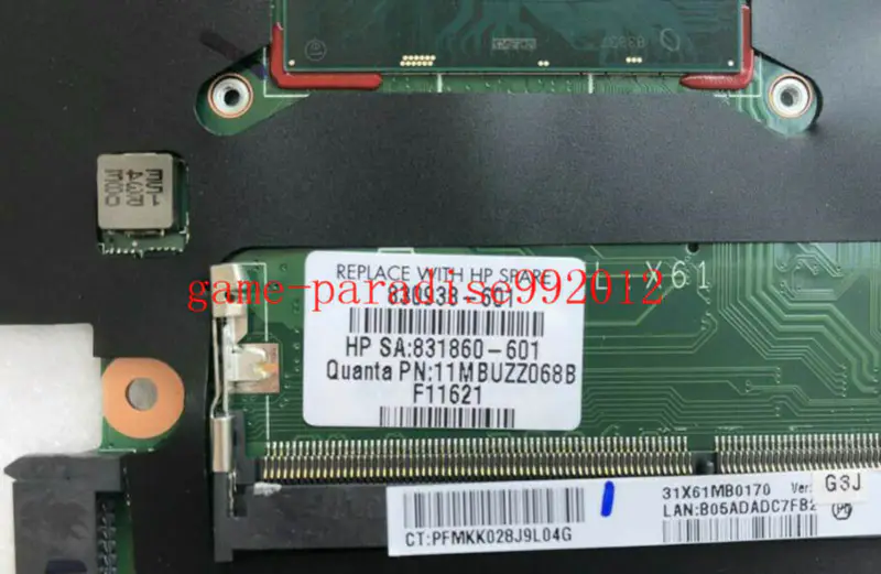 Płyta główna HP 830938-601