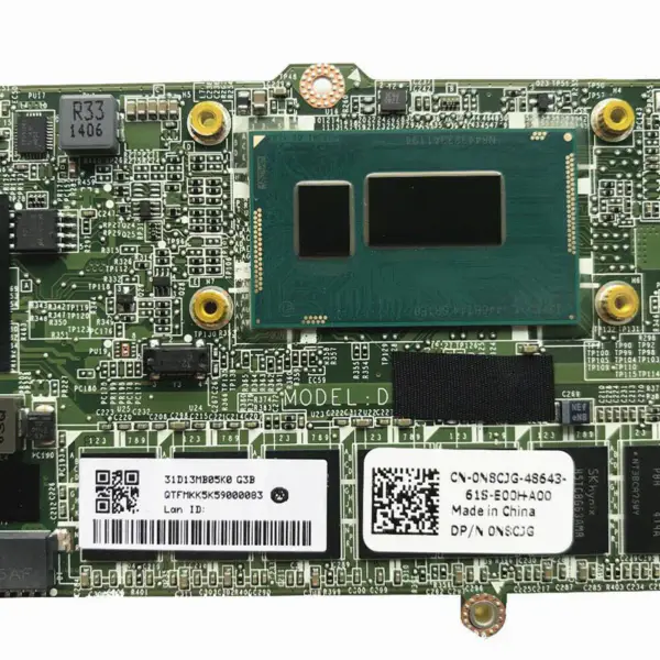 Płyta główna HP 0HP75V 0N8CJG N8CJG I7-4510U 0F6NVV F6NVV I7-4650U
