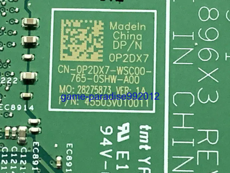 Płyta główna Dell 0P2DX7