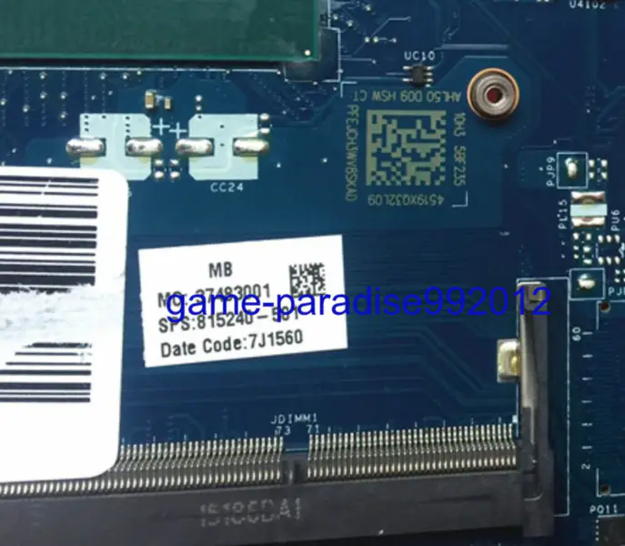 Płyta główna HP 815240-501
