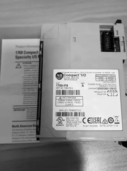 Moduł Allen-Bradley 1769-IF8 1769-IF8 1769-IF8/A