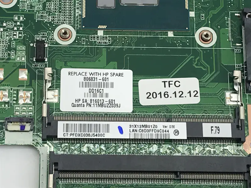 HP EliteOne 705 G2 798973-001 822827-001 Płyta główna AIO