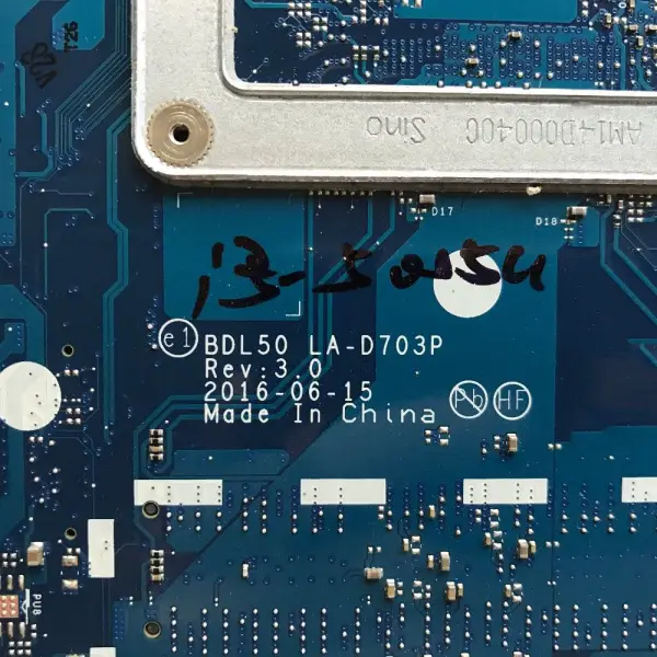 HP 858583-001 858583-501 858583-601 Płyta główna LA-D703P
