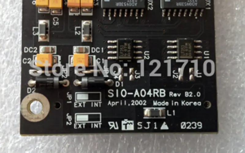 Modułowa płyta główna AJINEXTEK SIO-AO4RB S10-A04RB REV B2.0 do przemysłowej płyty głównej AJINEXTEK AXT z kartą ruchu