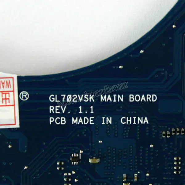 Płyta główna Asus 60NB0DZ0-MB1260 GL702VSK