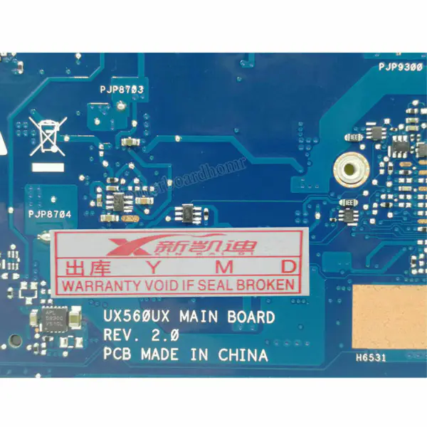 Płyta główna Asus 60NB0C20-MB7001 Q524UQ UX560U UX560UQK UX560UQ UX560UX ATX