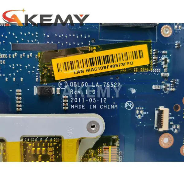 Płyta główna Asus K53TA K53TA ATX