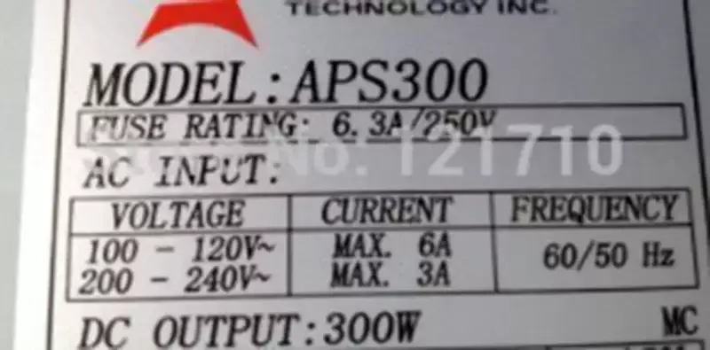 Zasilacz ADLINK AT APS300 300W do przemysłowej płyty głównej