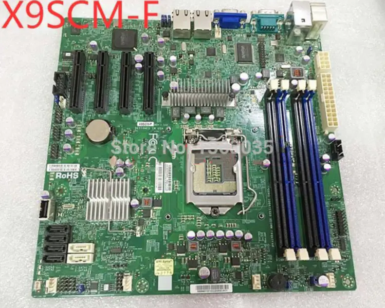 Płyta główna Supermicro X9SCM-F z chipsetem C204 i gniazdem LGA1155