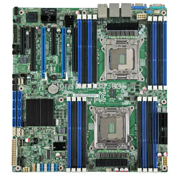 Serwerowa płyta główna Intel S2600CO4 z chipsetem C602 i gniazdem LGA2011