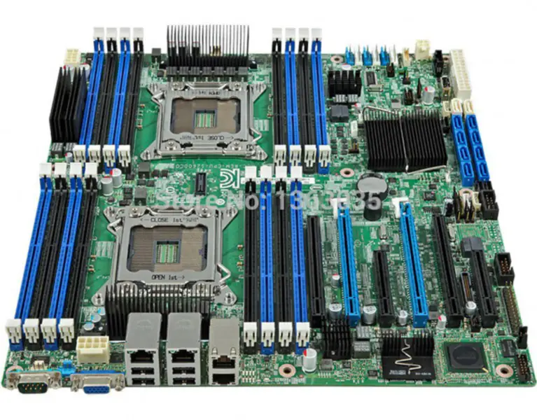 Serwerowa płyta główna Intel S2600CO4 z chipsetem C602 i gniazdem LGA2011