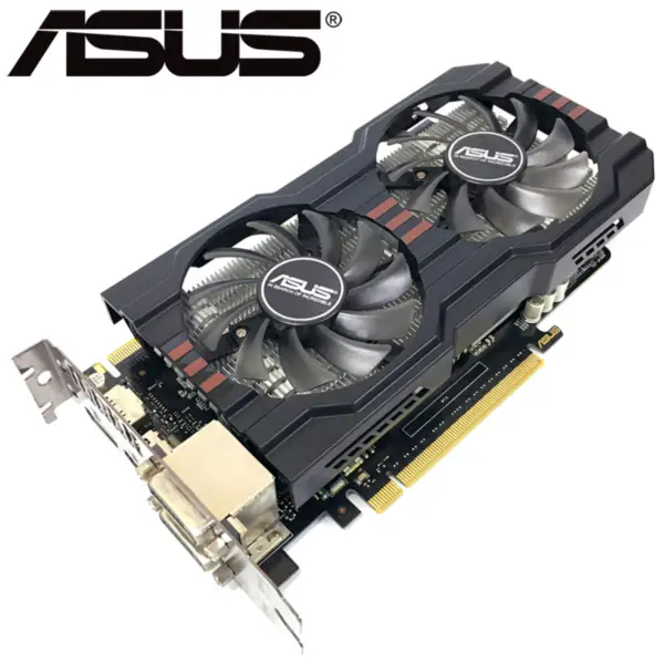 Karta graficzna ASUS GTX 660 2GB 192Bit GDDR5 Karty graficzne dla nVIDIA Geforce GTX660 Używane karty VGA mocniejsze niż GTX 750 Ti