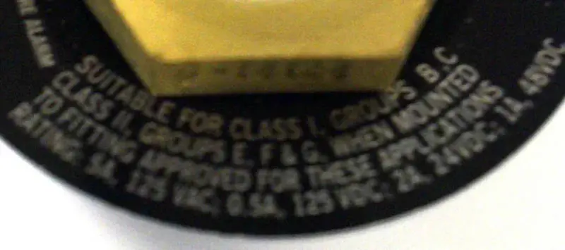 Czujka pionowa FENWAL 12-E27121-000-03