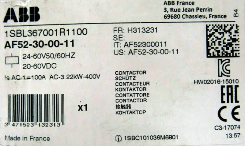 ABB AF52-30-00-11 Moduł PLC