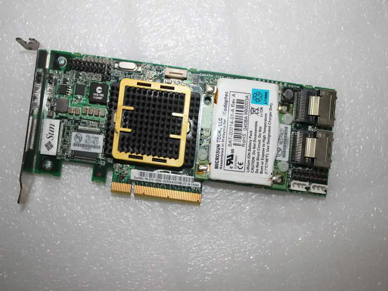 Karta macierzy RAID SUN 375-3536 PCI-E SAS z baterią