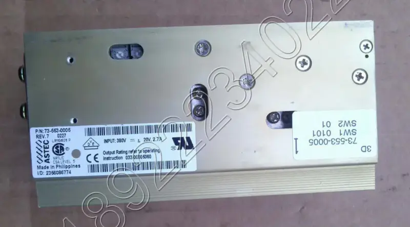 Zasilacz ASTEC 73-553-0005 20V 2.7A