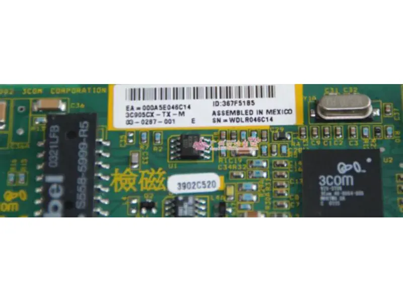 3Com 3C905CX-TX-M 10/100Mbps karta sieciowa Ethernet PCI