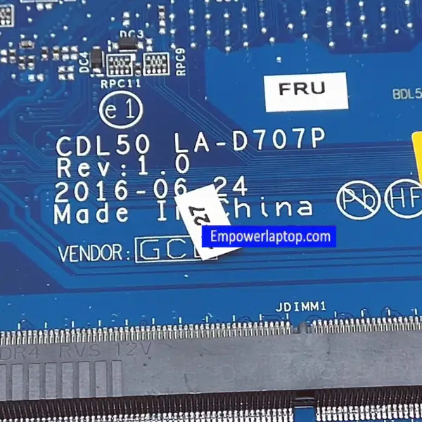 HP 17-G 829278-001 829278-601 DAX1BDMB6F0 I5-6200 CPU Płyta główna do laptopa