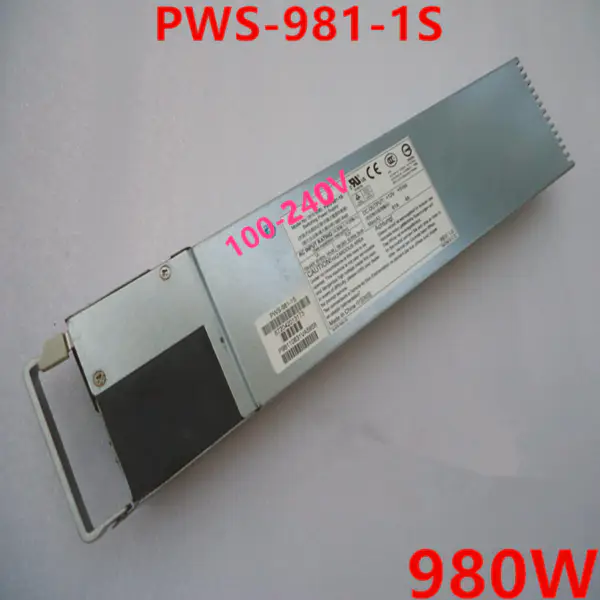 Zasilacz impulsowy Ablecom 1U 980W PWS-981-1S