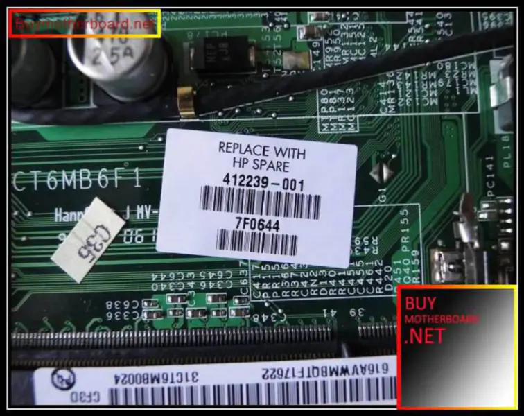 Płyta główna 412239-001 dla HP pavilion DV1000