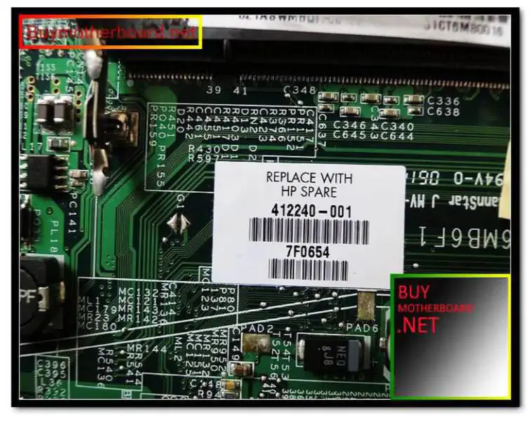 Płyta główna 412240-001 dla HP pavilion DV1000