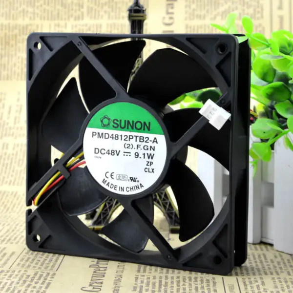 SUNON PMD4812PTB2-A.(2).GN Wentylator DC Sunon 48VDC 120X25MM 150.0CFM