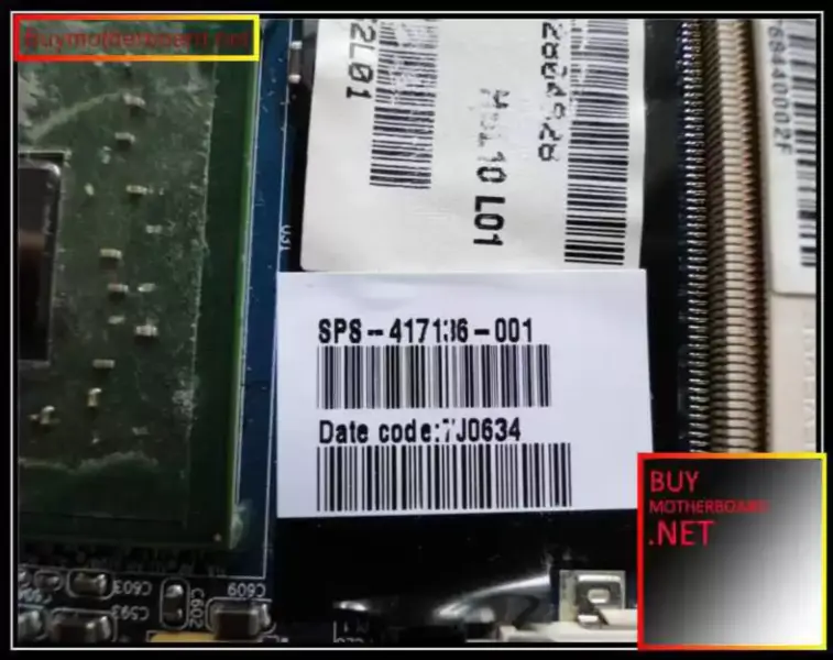 Płyta główna HP DV8000 417136-001
