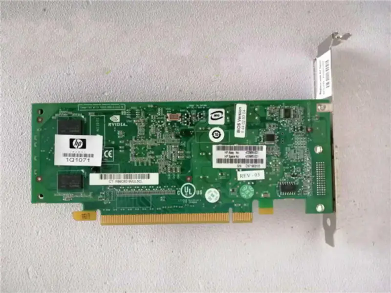 Karta graficzna NVIDIA HP 430956-001 430965-001 NVS 128MB PCIe DVI