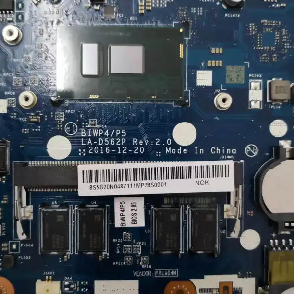 Płyta główna Lenovo 5B20M41058 BIWP4 P5 LA-D562P Ideapad 110-15ISK