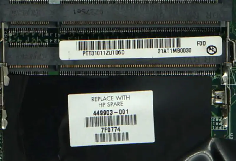 Płyta główna 449903-001 dla HP pavilion DV6000