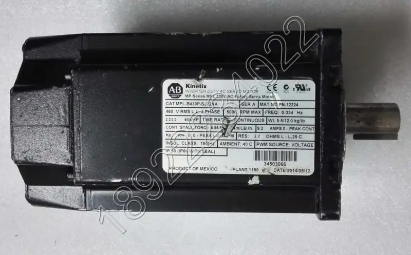 Silnik ALLEN-BRADLEY MPL-B430P-SJ72AA