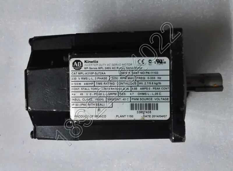 Silnik ALLEN-BRADLEY MPL-A310P-SJ72AA