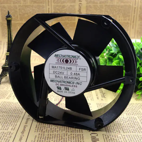 Wentylator MECHATRONICS MA1751L24B FSR DC24V 0.48A 17CM