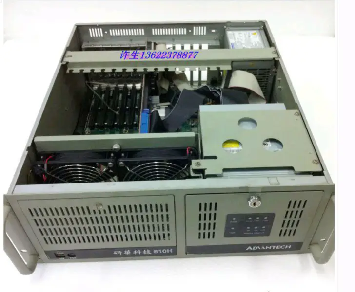 Przemysłowa płyta główna Advantech IPC-610H 610L PCA-6006/6187/P4 2.8/1G/80G