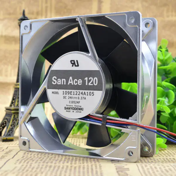 Wentylator Sanyo 109E1224A105 24V 0.37A 12cm 12038