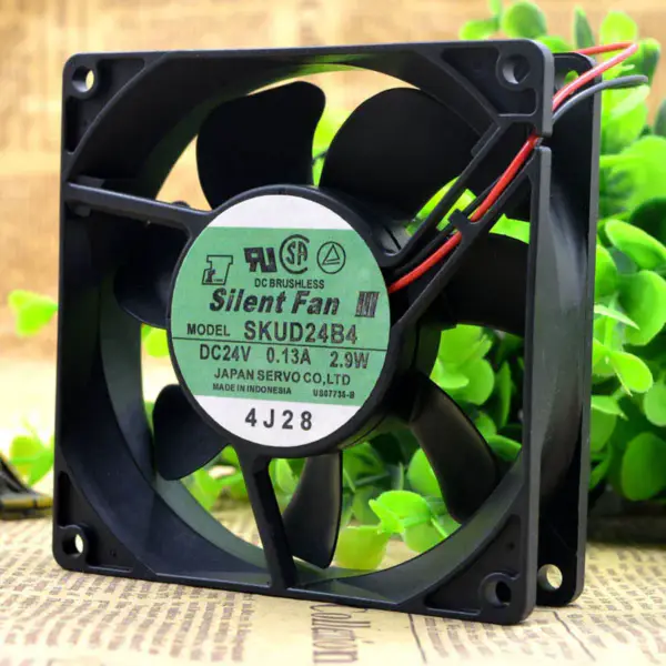 Wentylator SERVO Sient SKUD24B4 9CM 24V 0.13A 2.9W 9025