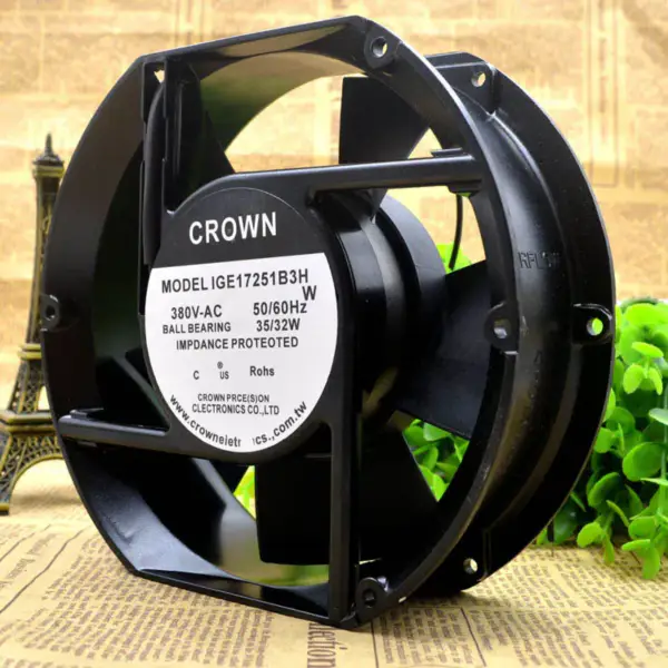 Wentylator CROWN IGE17251B3H 380V 35/32W 17CM