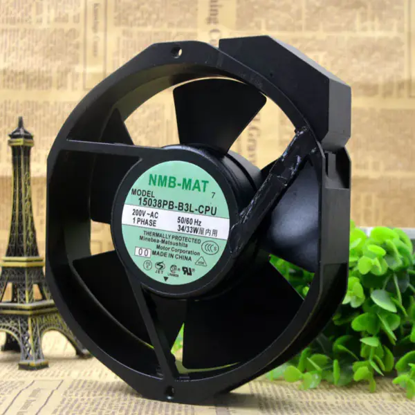 NMB-MAT7 15038PB-B3L-CPU 200V 34W 17CM 17038 wentylator